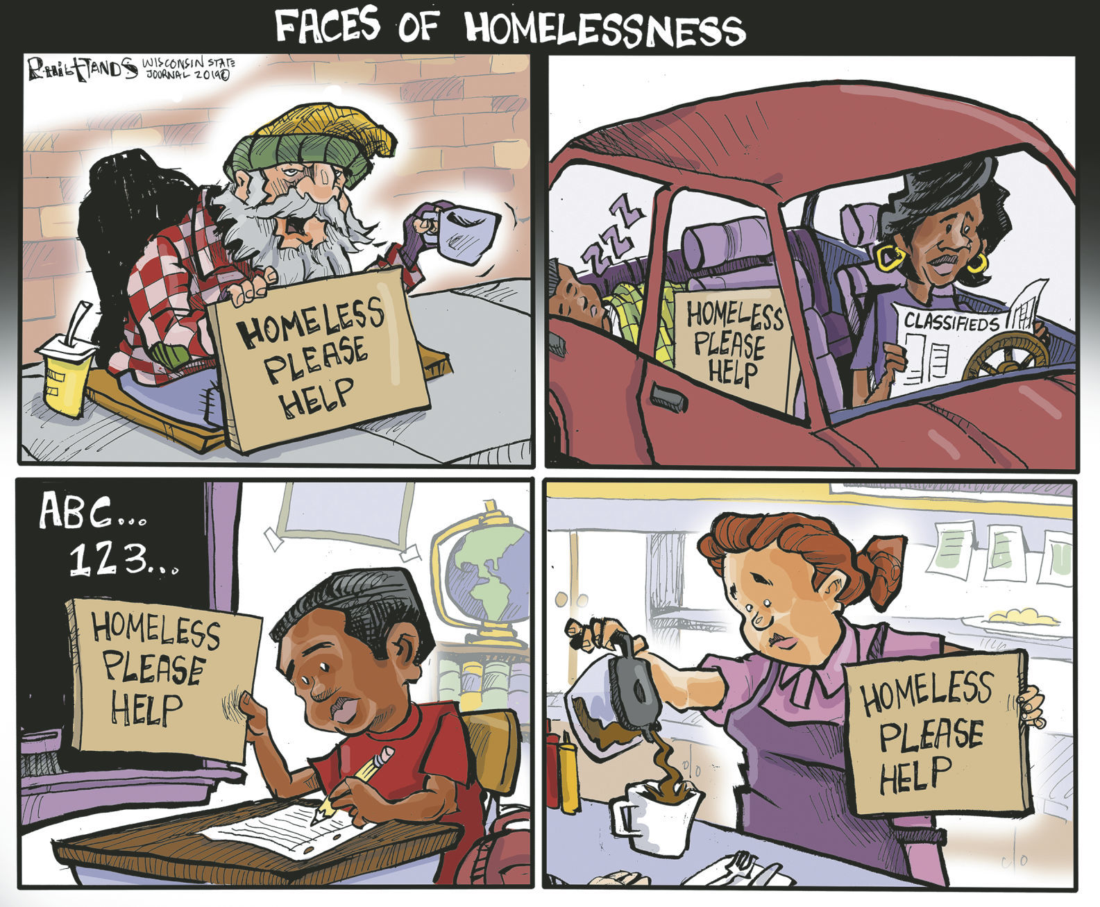 The many faces of homelessness